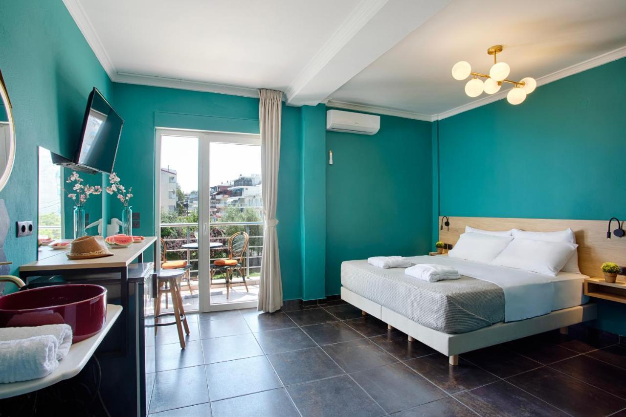 Conte Cristo Suites Paralía Dış mekan fotoğraf