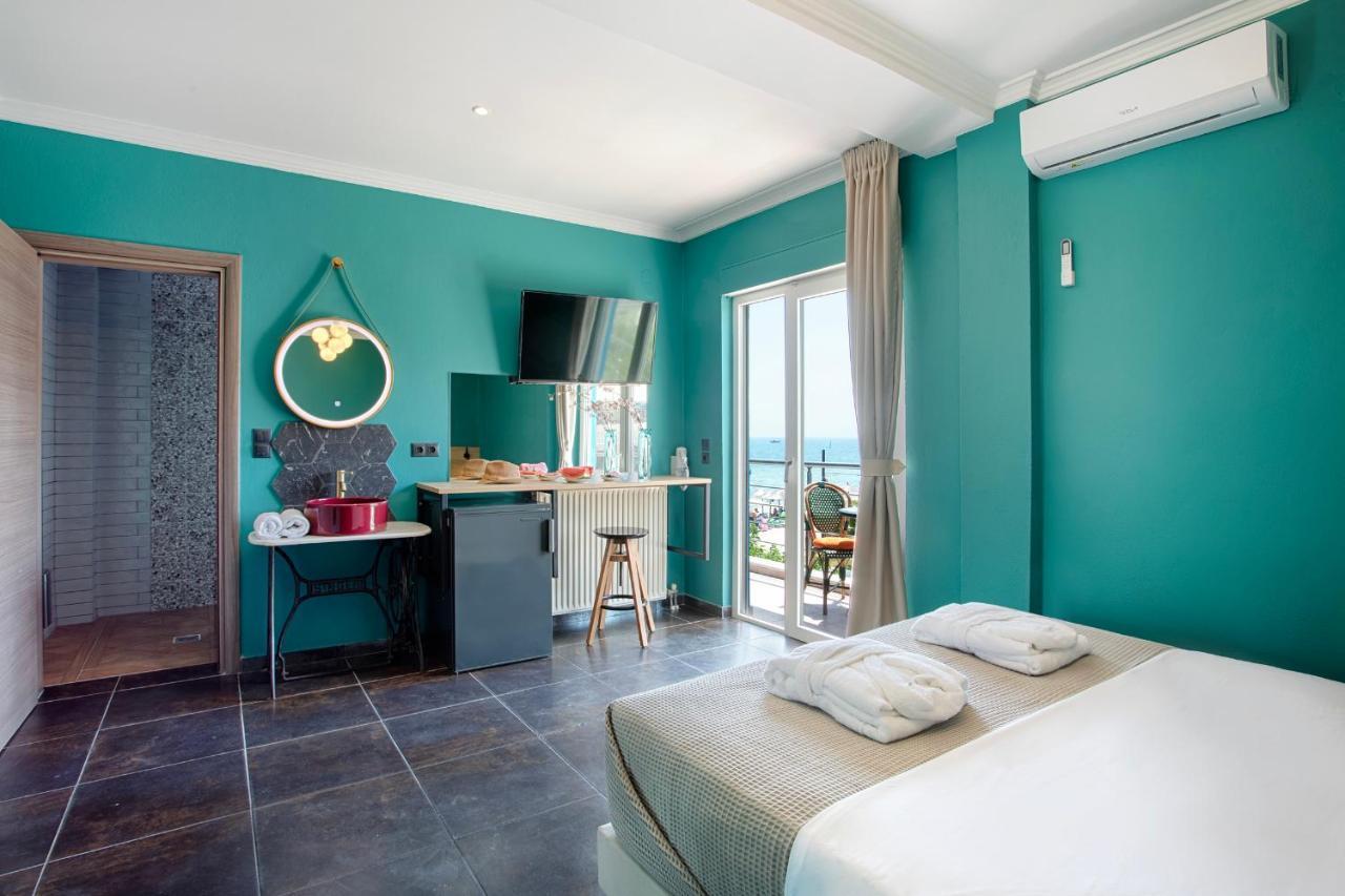 Conte Cristo Suites Paralía Dış mekan fotoğraf
